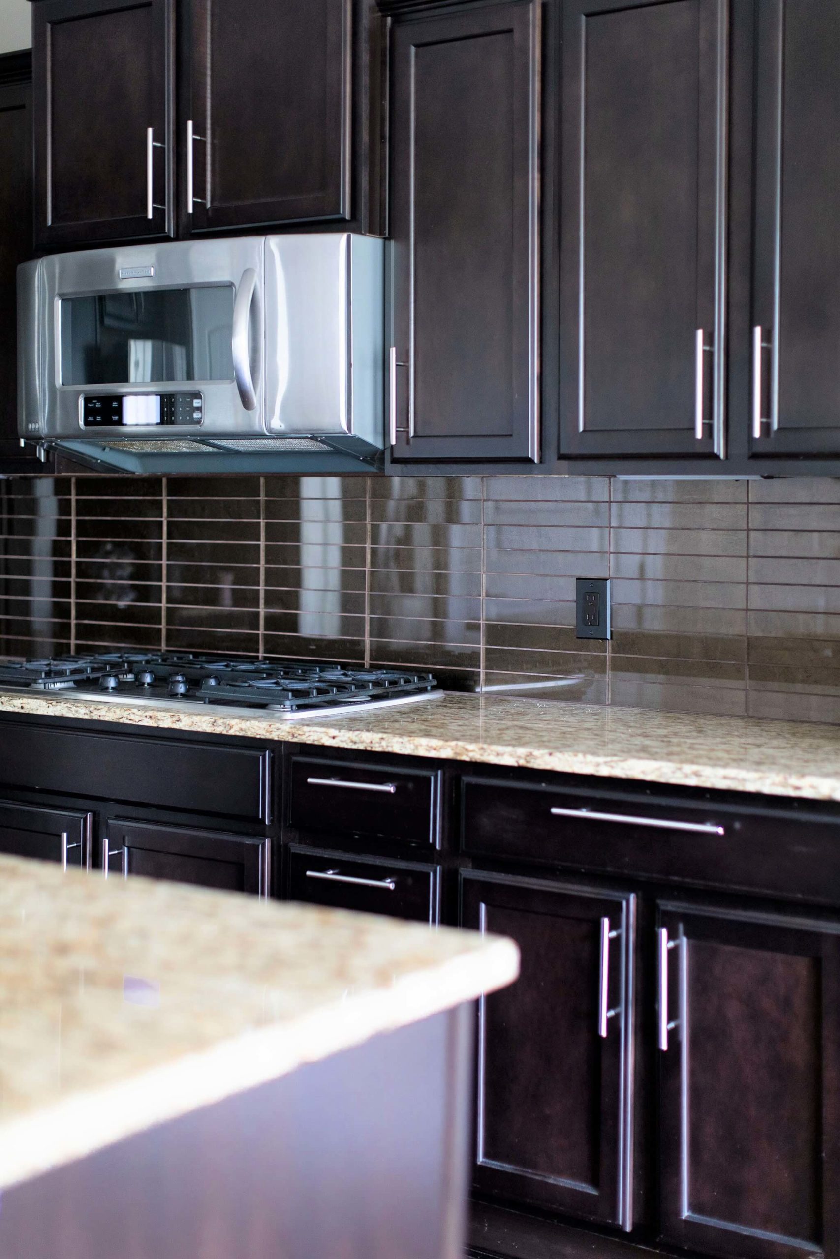 Moody Contemporary Kitchen Space Lindsey Putzier Design Studio