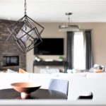 Moody Urban Home Dinette Space Lindsey Putzier Design Studio Hudson Oh