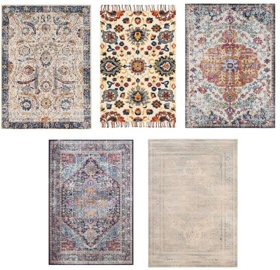 Rug Inspiration Photos for Client project Lindsey Putzier Design Studio