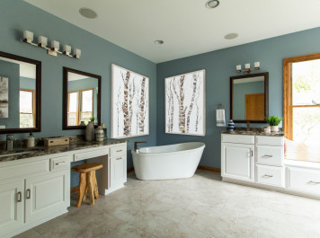 Before & After: Rustic Master Bath Retreat