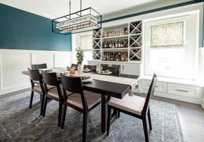 Before & After: Transitional Dining Room