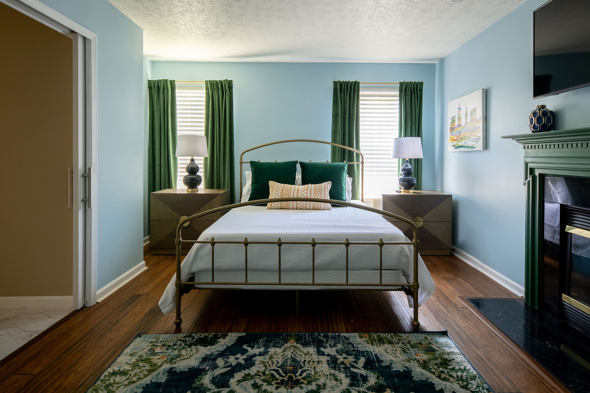 Cleveland Themed Vacation Rental Lindsey Putzier Design Studio