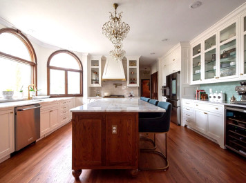 Before & After: Glamorous Hudson Kitchen