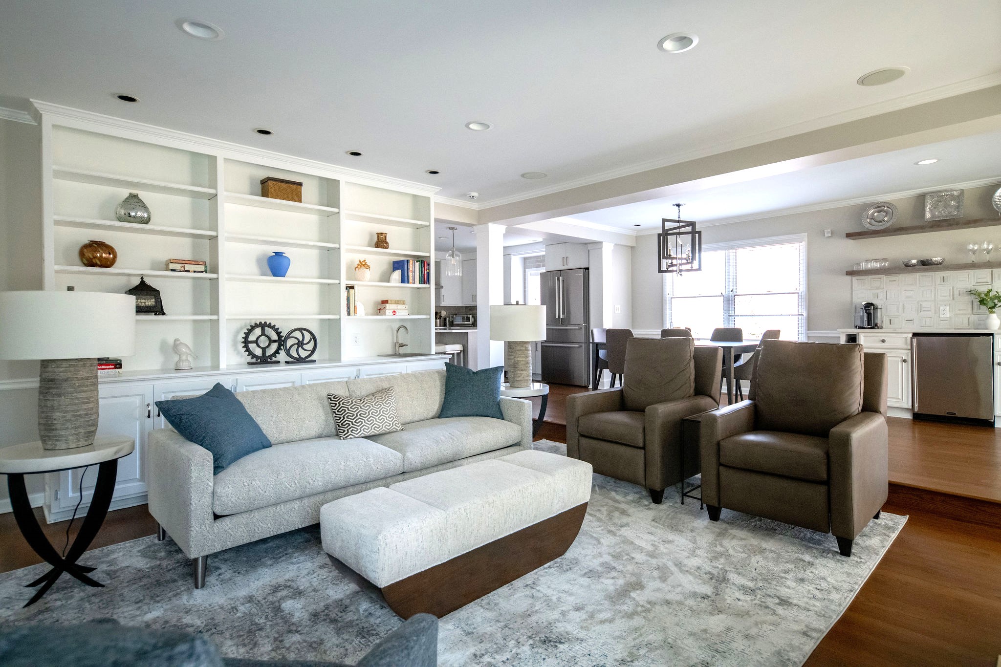 Before & After: Hudson Modern Main Level