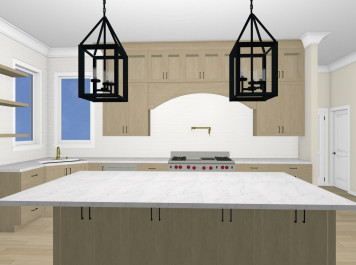 In-House Custom Cabinetry & 3-D Design