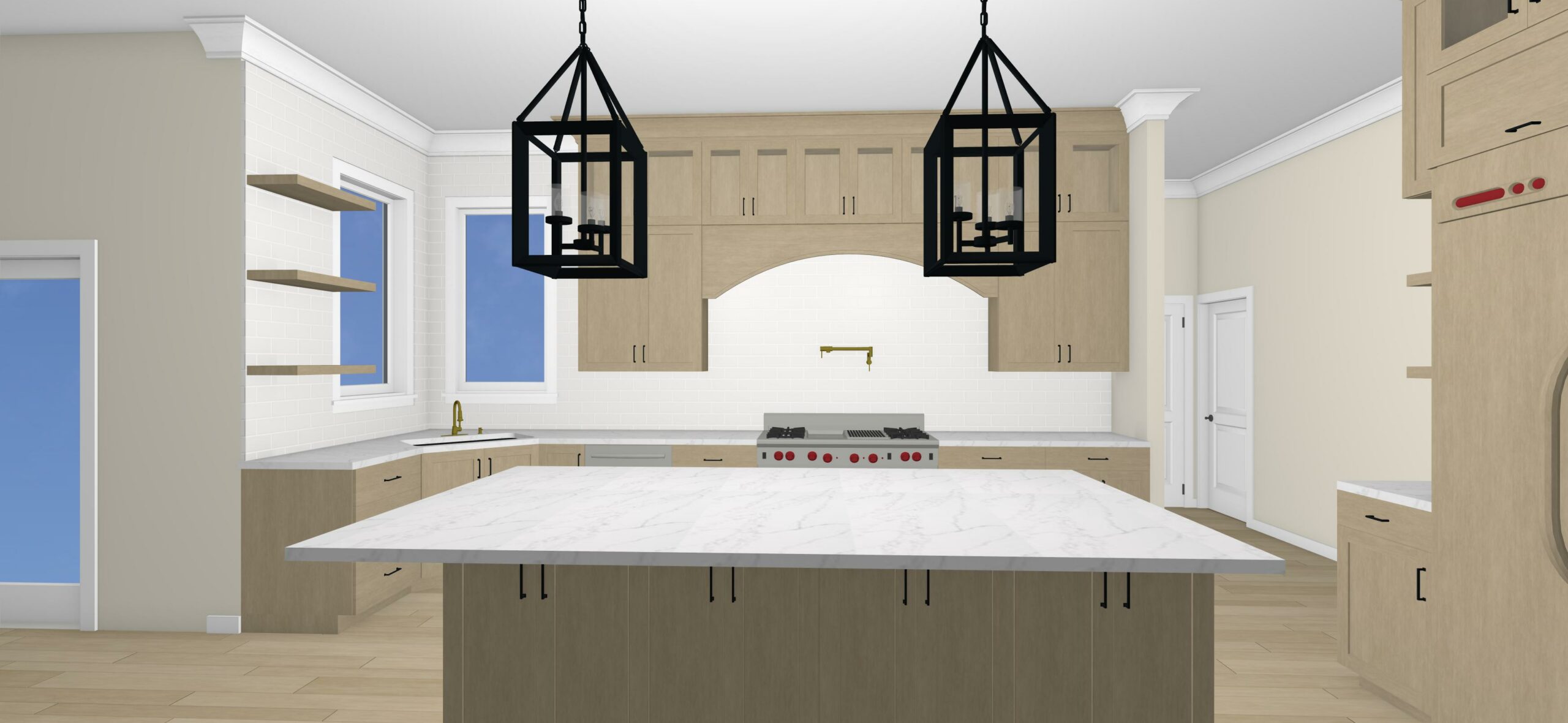 In-House Custom Cabinetry & 3-D Design