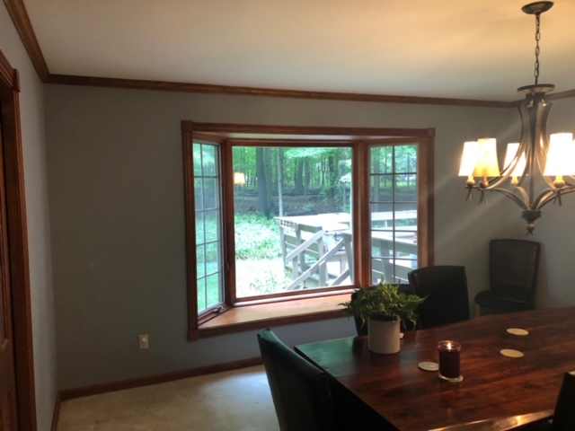 Before image of Dining Room Lindsey Putzier Design Studio. Hudson, OH