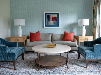 Before & After: A Colorful Hudson Living Room