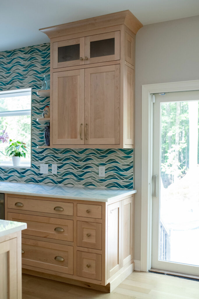 After Image of Sink Window in Kitchen Remodel. Solon, OH Lindsey Putzier Design Studio