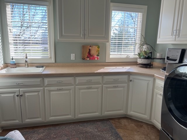 Before photo of Laundry Room Hudson, OH Lindsey Putzier Design Studio
