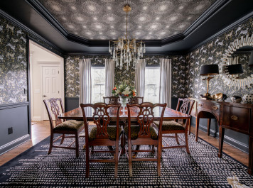 Dramatic Dining: A Bold Room Reinvention