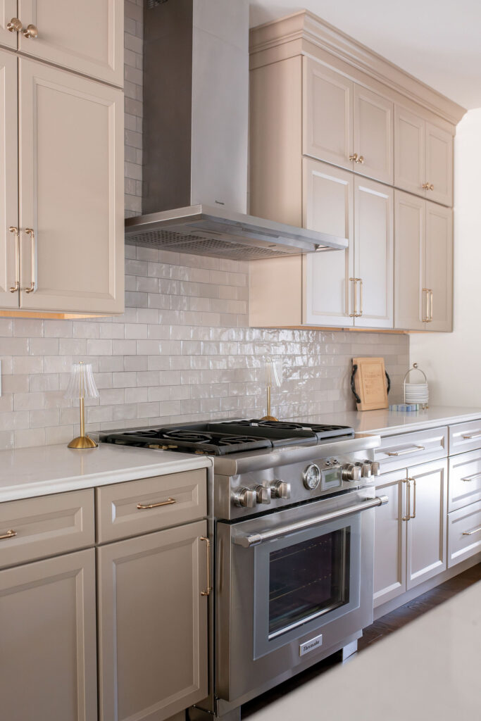 Kitchen after decoration, sleek, warm and inviting. Lindsey Putzier interior design Chagrin Falls Ohio 