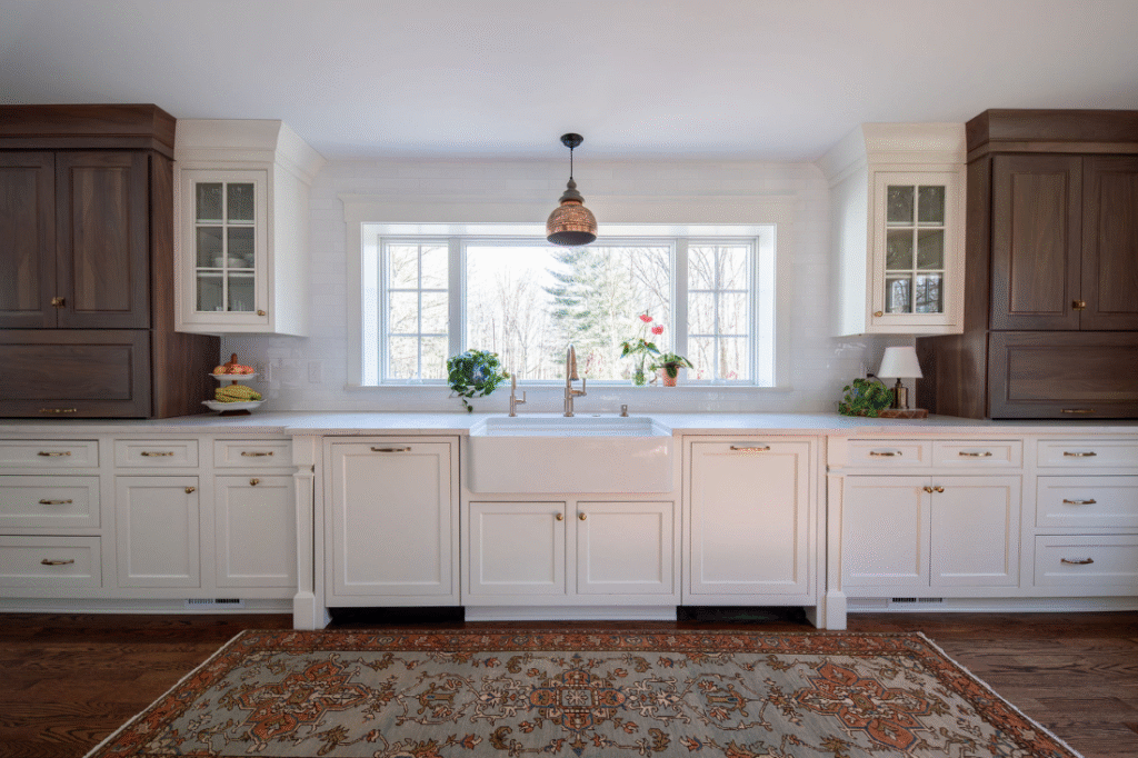 Design mistakes homeowners make - Faucet Placement  - Lindsey Putzier Interior Design Hudson Ohio 