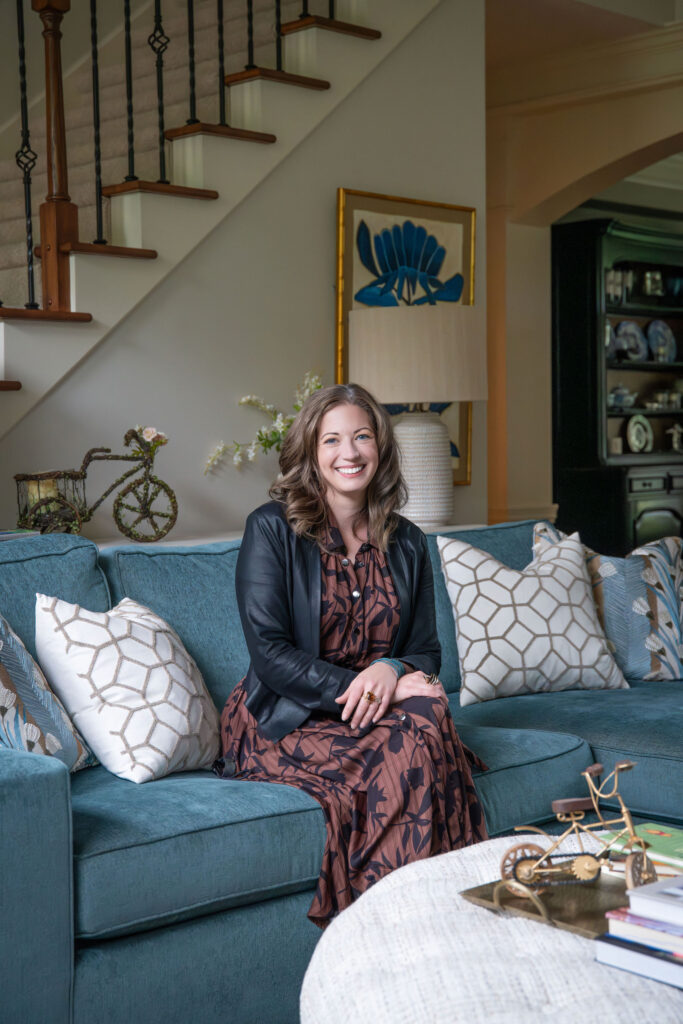 Lindsey Putzier, founder and principal designer - interior design Hudson Ohio 