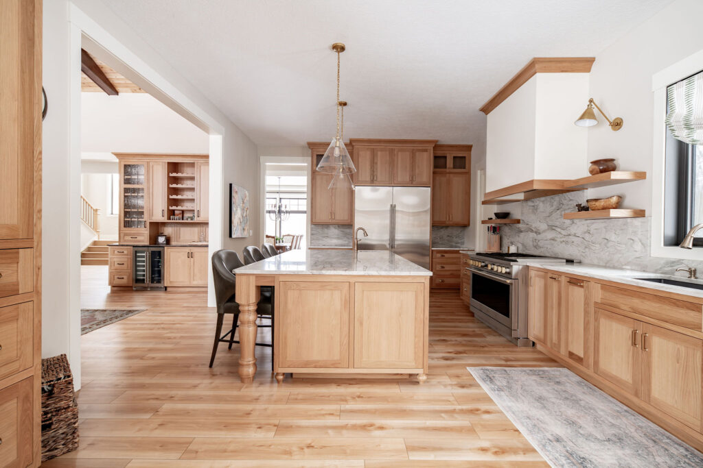 Large Open concept kitchen- aging in place, Hudson Ohio Lindsey Putzier interior design