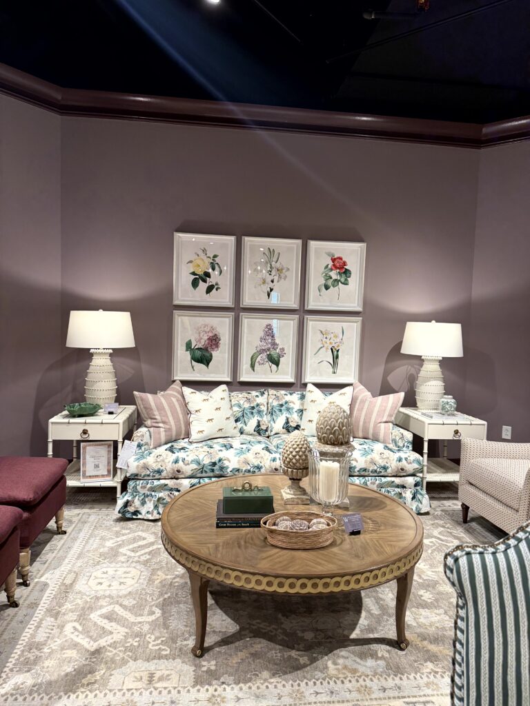 floral paintings -High Point Market, interior design trends, Lindsey Putzier Hudson Ohio