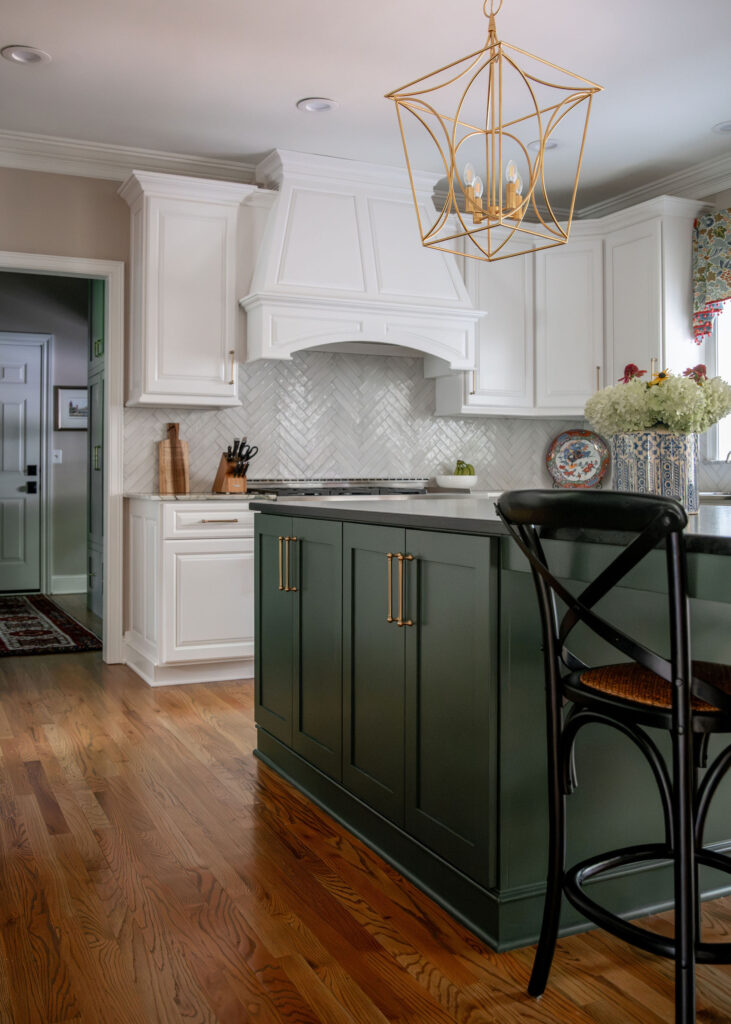 After of the kitchen, Hudson Ohio Interior design Lindsey Putzier